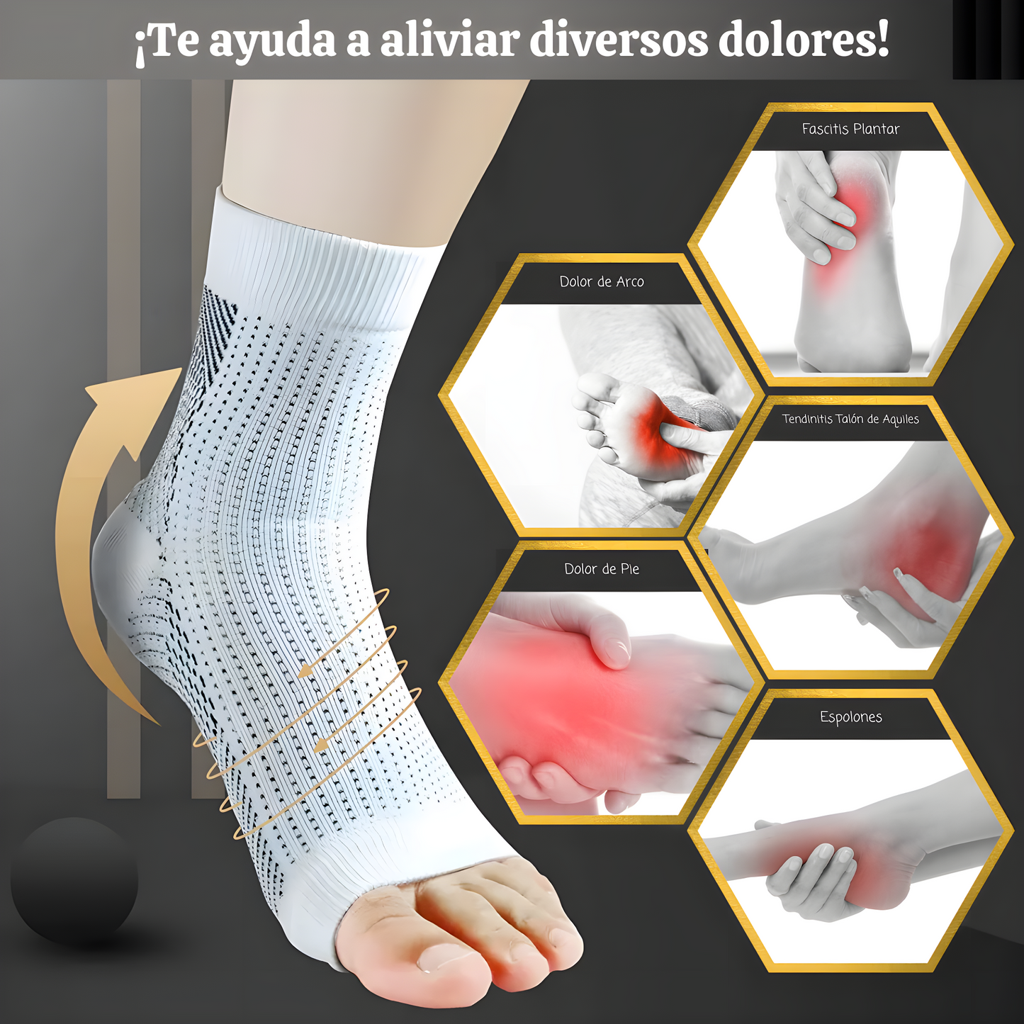 MEDIAS DE COMPRESIÓN PREMIUM - DESCANSO PARA TUS PIES