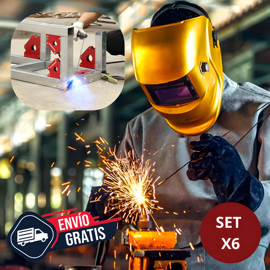 ESCUADRAS MAGNÉTICAS PARA SOLDADURAS PERFECTAS (X6)