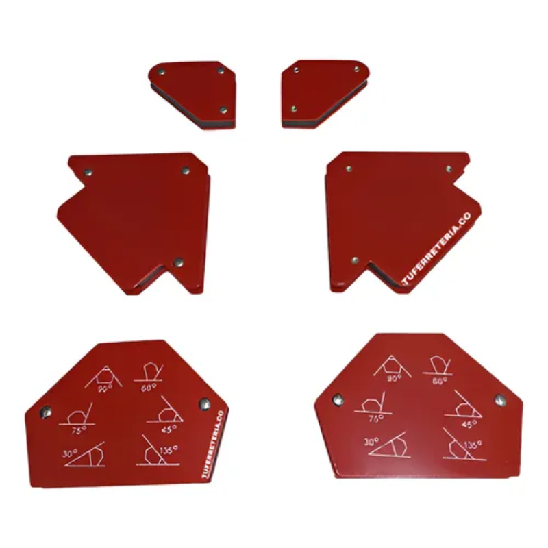 ESCUADRAS MAGNÉTICAS PARA SOLDADURAS PERFECTAS (X6)