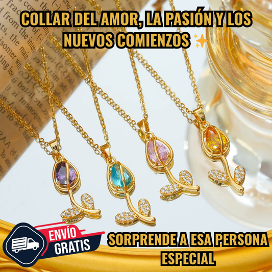 RENOVACIÓN-AMOR-PASIÓN CON EL COLLAR DE TULIPÁN 🌷
