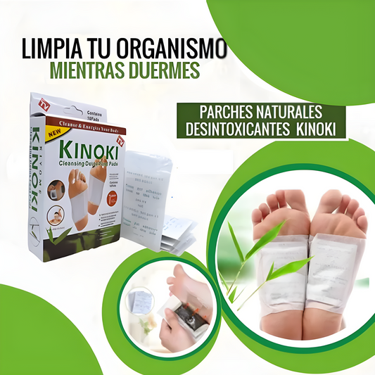 PARCHES DESINTOXICANTES KINOKI™ - DETOX