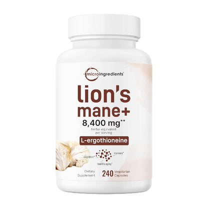 LION’S MANE+ PARA UN RENDIMIENTO CEREBRAL ÓPTIMO