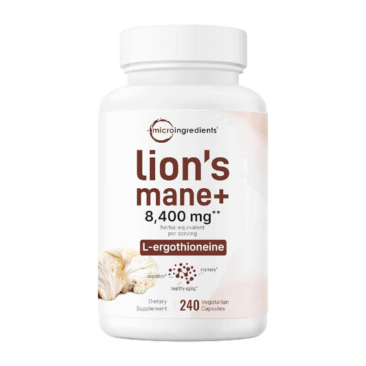 LION’S MANE+ PARA UN RENDIMIENTO CEREBRAL ÓPTIMO
